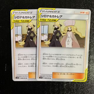 シロナ&カトレア2枚