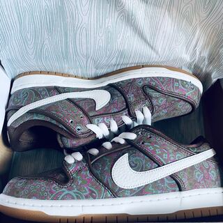 Nike SB Dunk Low PRM "Brown Paisley" 26cm
