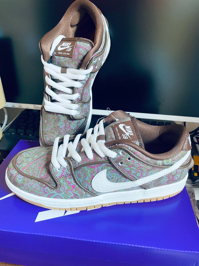 Nike SB Dunk Low PRM "Brown Paisley" 26cm