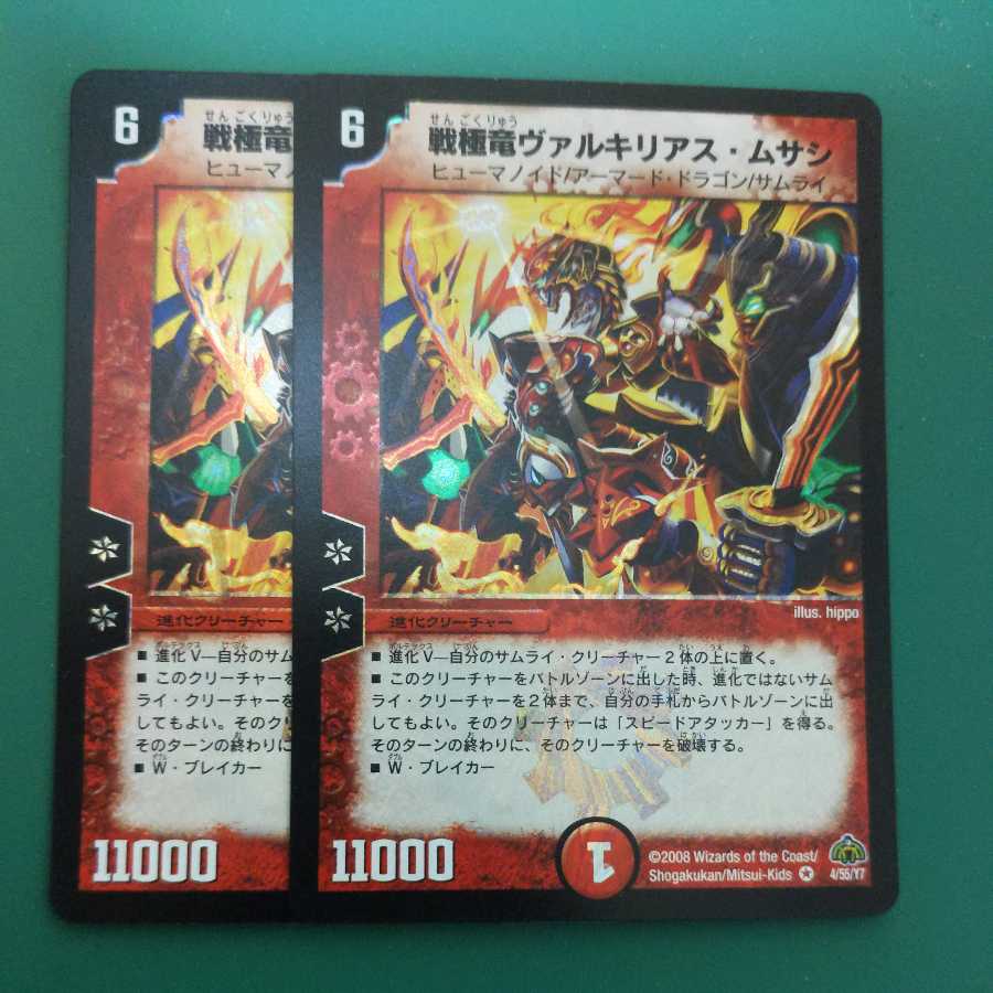 Valkyrias Musashi, the Warrior Dragon, set of two
