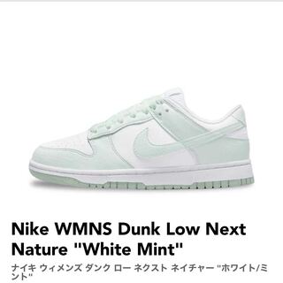Nike WMNS Dunk Low Next Nature "White Mint" 28cm