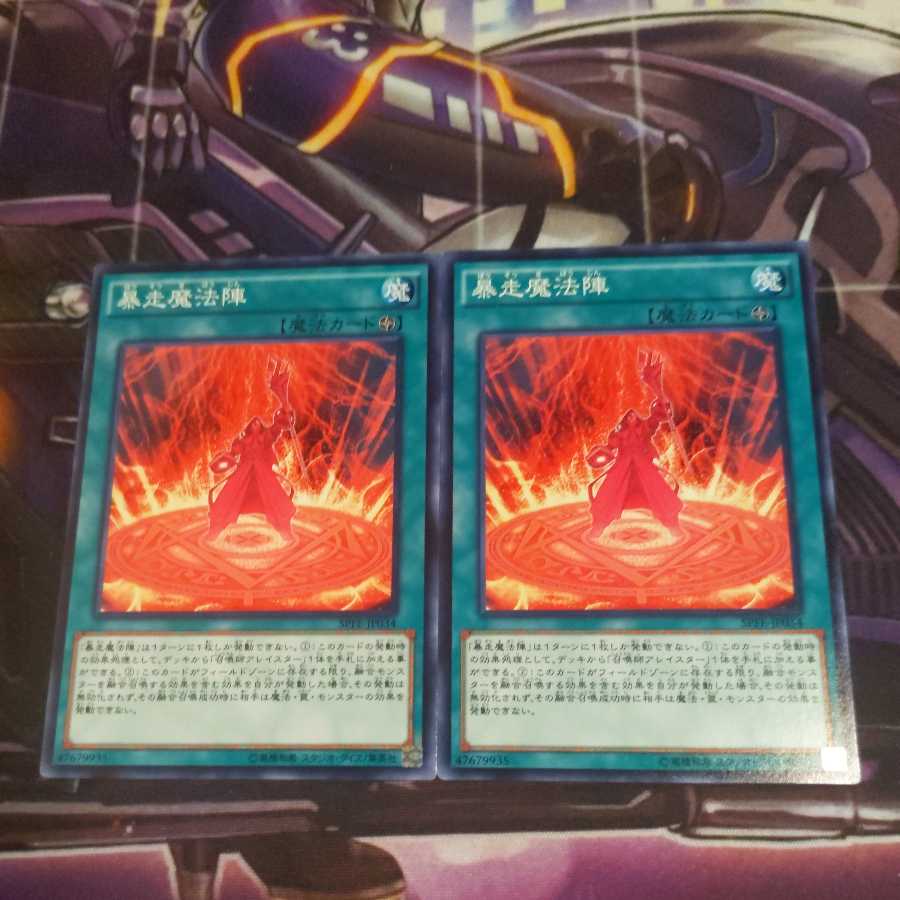 暴走魔法陣 ノーマル　2枚