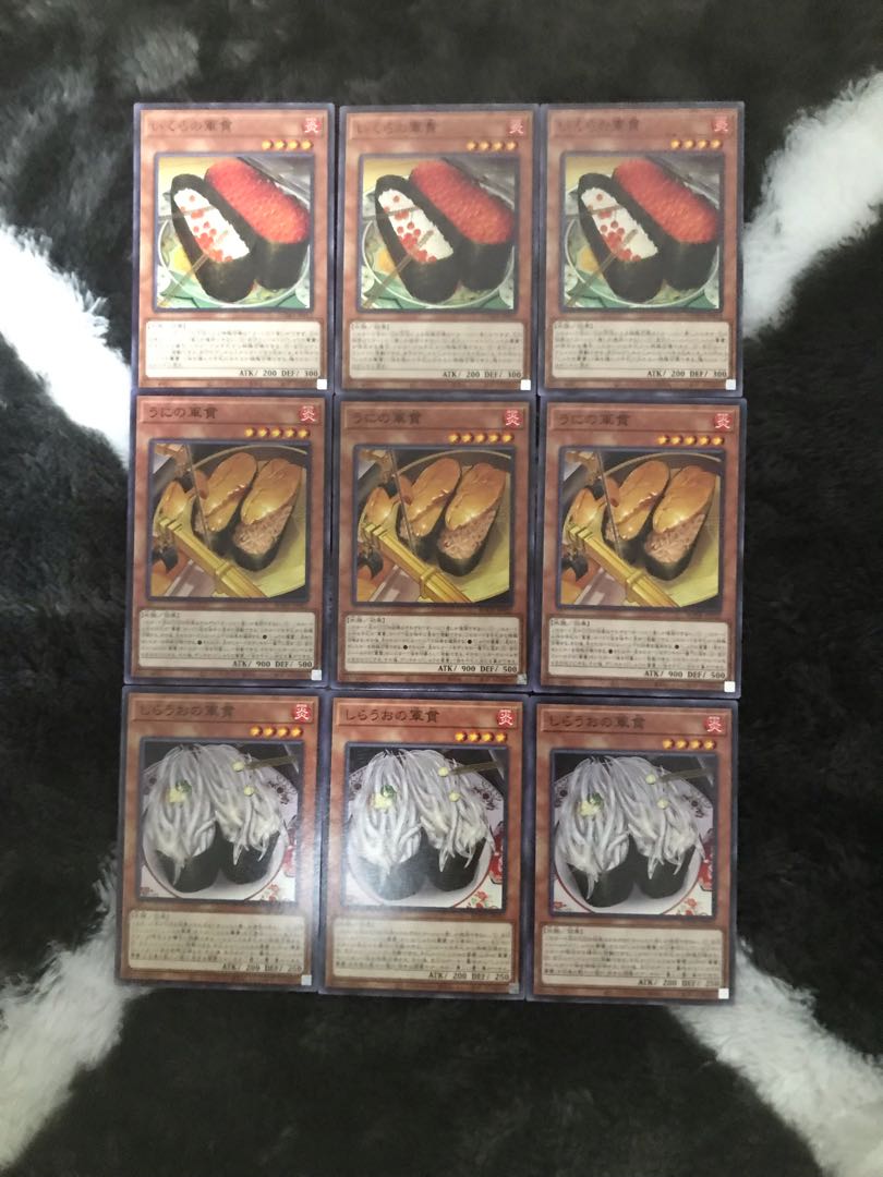 0114 Gunkan Suship Ikura Gunkan Suship Uni Gunkan Suship Shirauo Immediate purchase OK