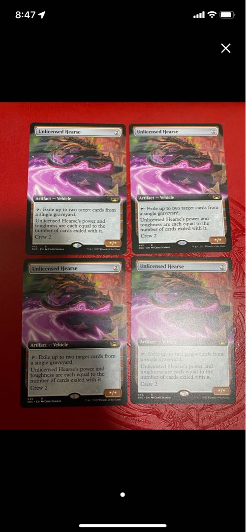 Exclusive Unauthorized Hearse Expansion Frame English 2 copies