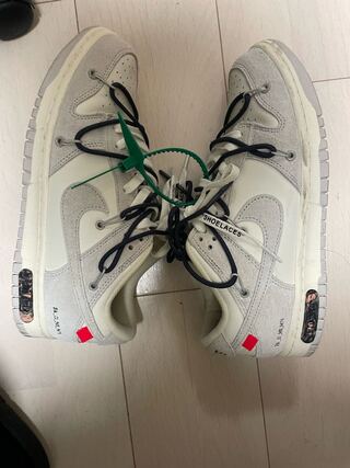 OFF-WHITE × NIKE DUNK LOW 1 OF 50 "20" 27cm