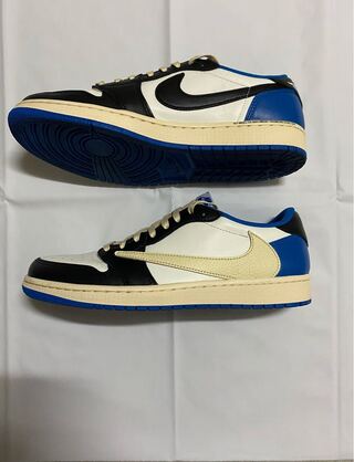 Travis Scott × Fragment × Nike Air Jordan 1 Low 27.5cm