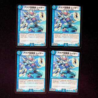 DM Aqua Adventurer Raider Common, set of 4