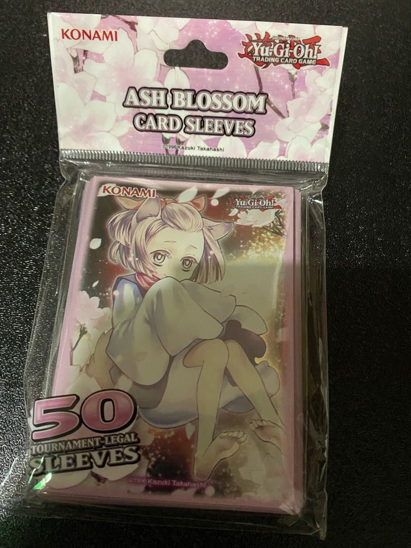 Yu-Gi-Oh!" Ash Blossom & Joyous Spring Sleeve, new and unused.