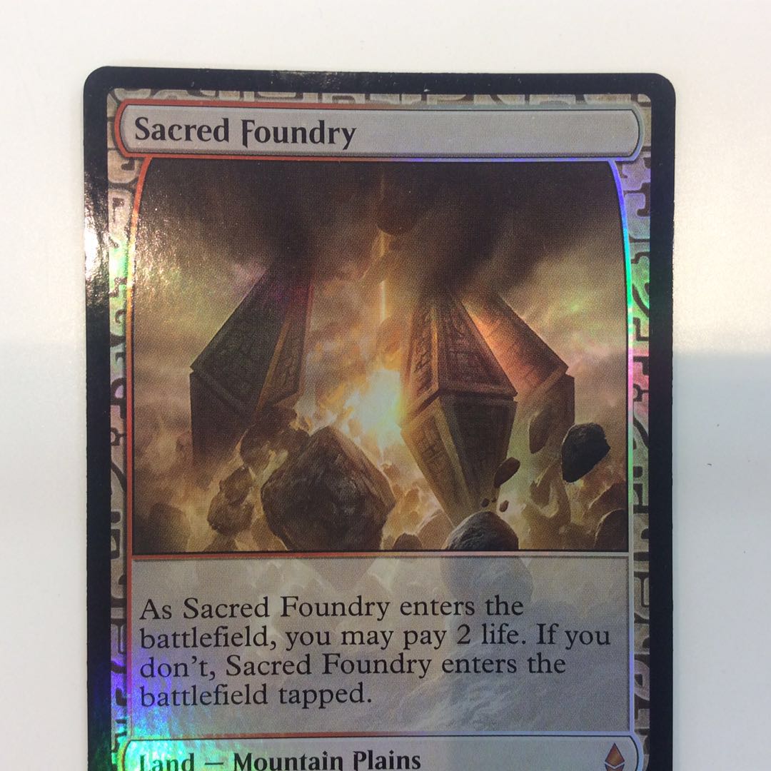 (Slight flaw) EXP Sacred Foundry/Sacred Foundry Foil