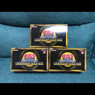 遊戯王 LEGENDARY GOLD BOX 3BOX