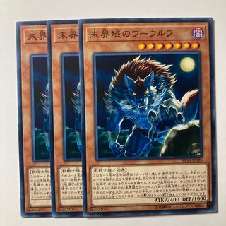 未界域のワーウルフ　☆7748