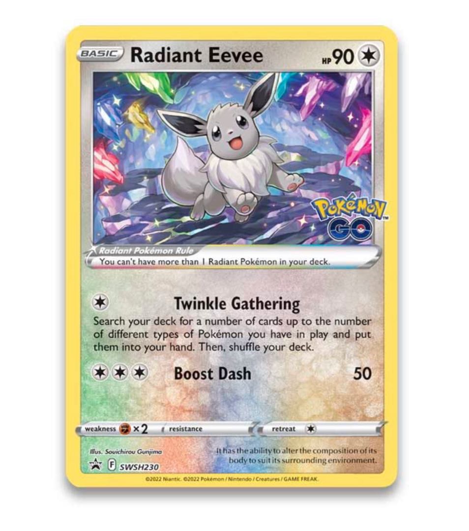 Pokémon GO Premium Collection Kagayaku Eevee Set 1枚