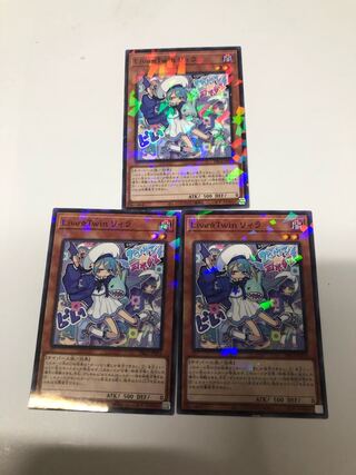 Live☆Twin Lil-la parallel normal 3-card set