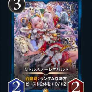 リトルスノーレオパルド