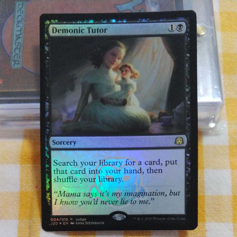 悪魔の教示者
英語
foil