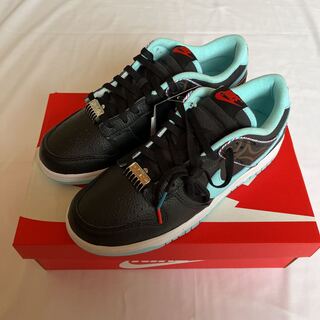 Nike Dunk Low "Barber Shop Black" 27.5cm