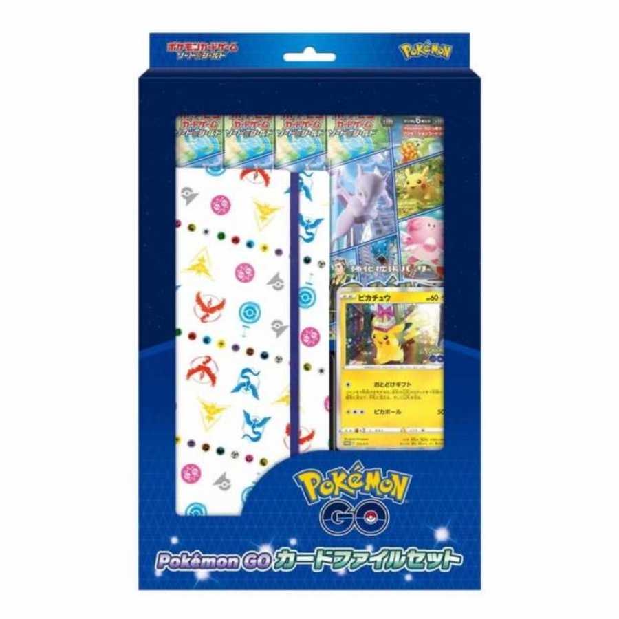Pokémon Card Game Pokémon go card file set, unopened, set of 10.