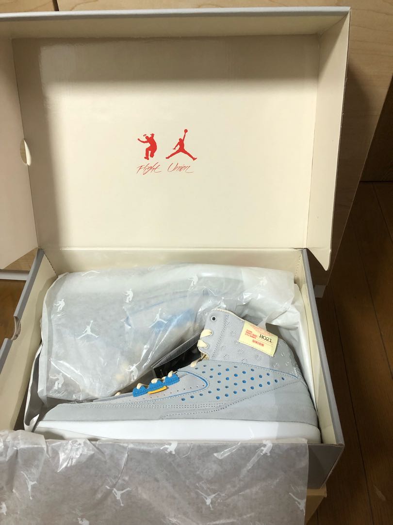 Union x Nike Air Jordan 2 "Grey Fog" 29.5cm