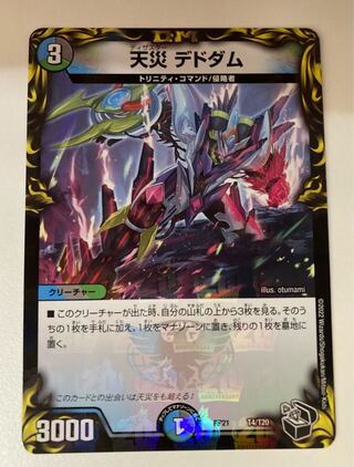 Natural Disaster Dedom (20th Black Treasure) 1 piece