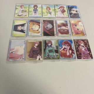 五等分の花嫁Ⅱ ウエハース3 カード 15枚