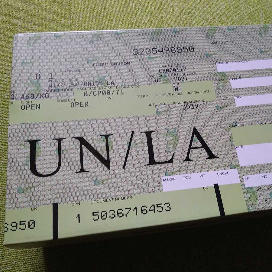 [28.5cm] UNION NIKE DUNK LOW Pistachio 28.5cm