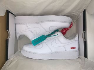 Supreme × Nike Air Force 1 Low "White" 27cm
