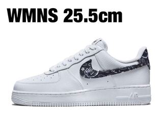 Nike WMNS Air Force 1 Low Black  Paisley 25.5cm