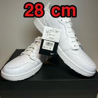 NIKE Air Jordan 1 Low Golf トリプルホワイト 28cm 28cm