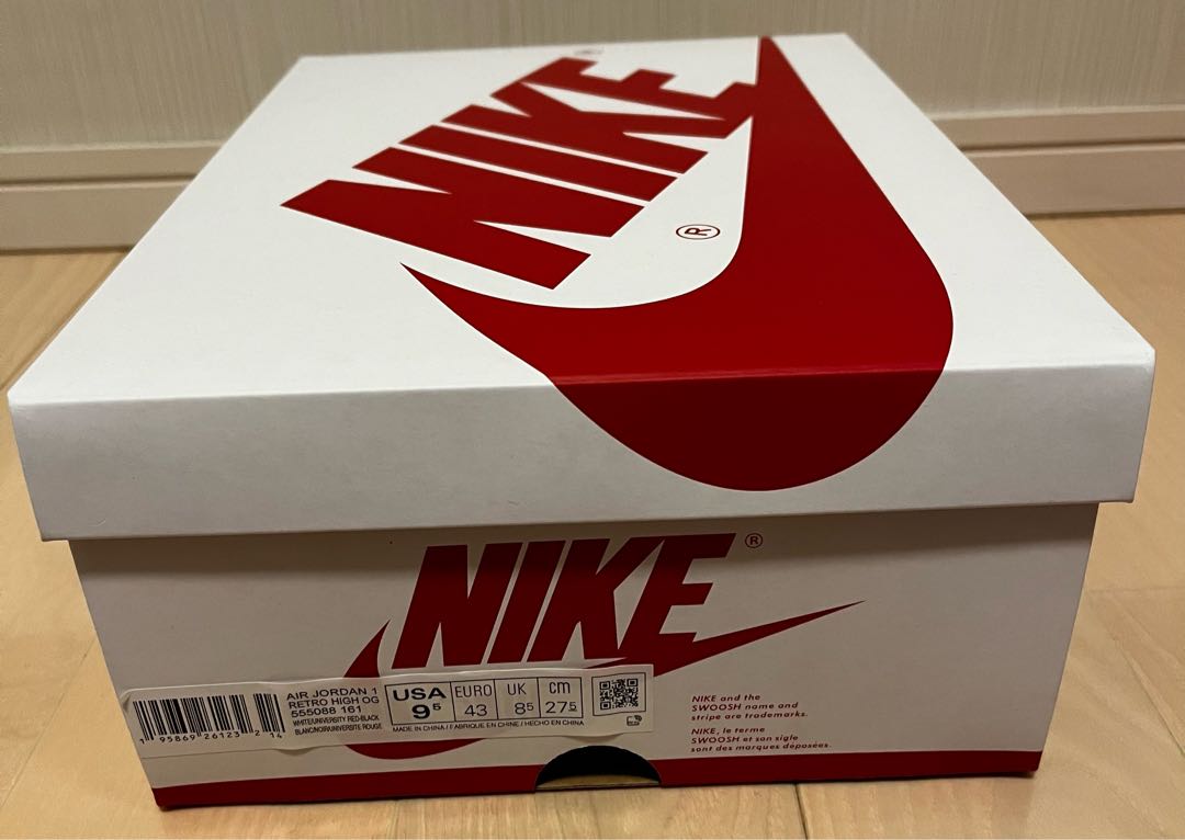 Nike Air Jordan 1 High OG "Heritage" 27.5cm