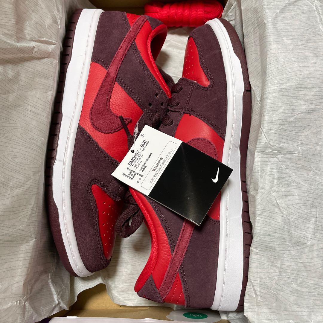 Nike SB Dunk Low "Cherry" 25.5cm