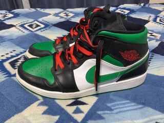 NIKE AIR JORDAN 1 MID "PINE GREEN" 30cm 30cm