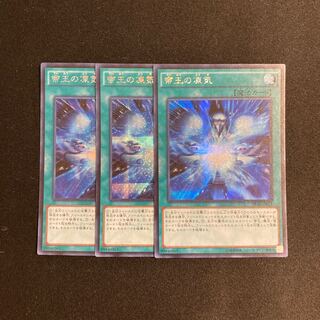 o11 帝王の凍気 シークレットレア 3枚セット 遊戯王 トレトレ