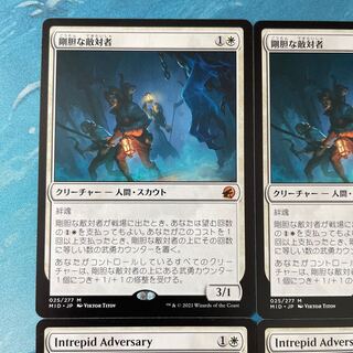 MTG 2-card Intrepid Adversary