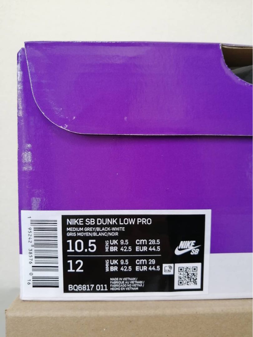 UNION LA x NIKE DUNK LOW Court Purple 28.5cm 28.5cm