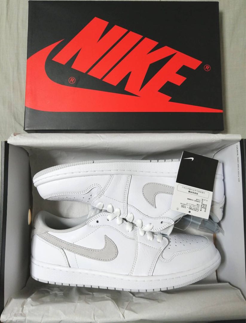 NIKE AIR JORDAN 1 LOW OG NEUTRAL GREY 28.5cm 28.5cm