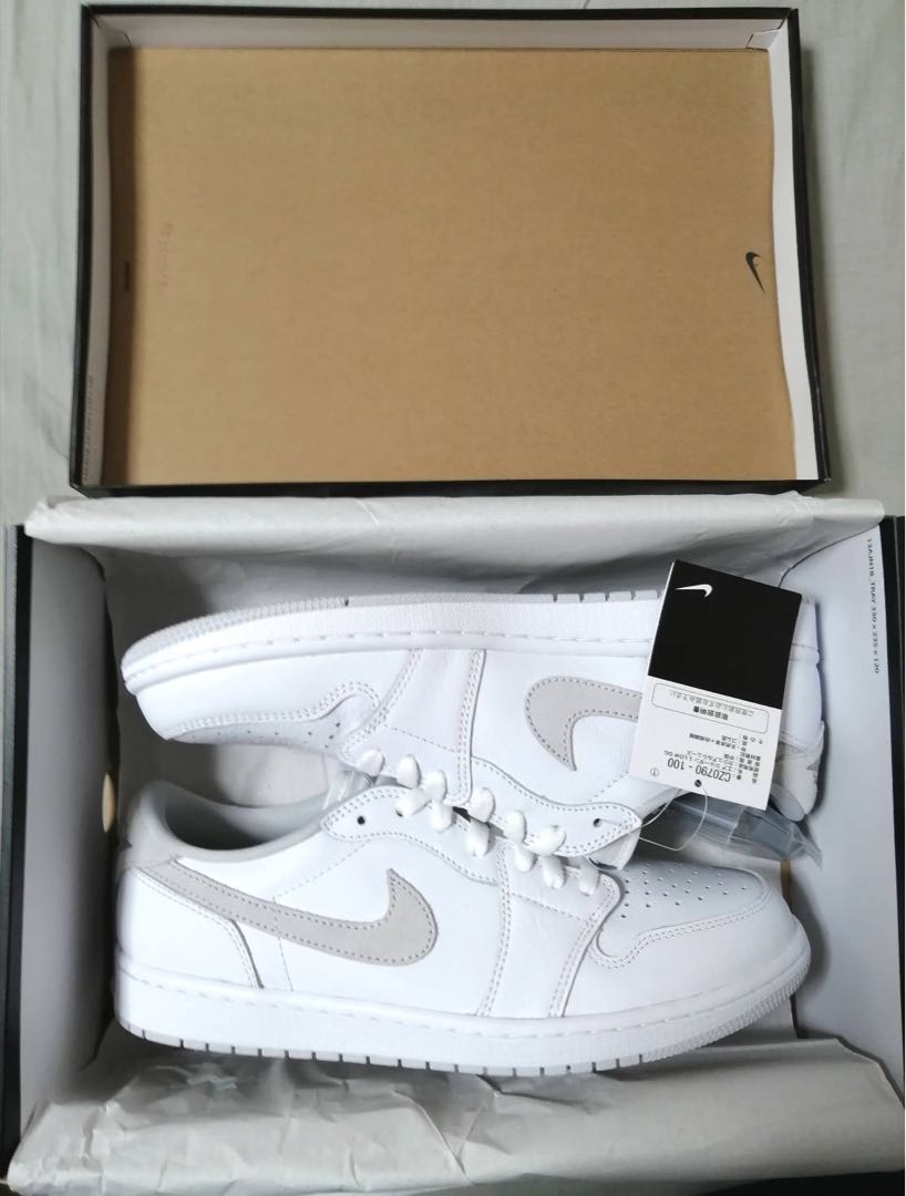 NIKE AIR JORDAN 1 LOW OG NEUTRAL GREY 28.5cm 28.5cm