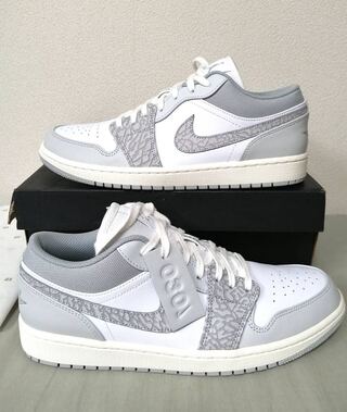 極希少 NIKE AIR JORDAN 1 LOW PRM ELEPHANT PRINT 28.5cm 28.5cm