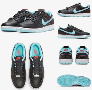 NIKE DUNK LOW BARBER SHOP BLACK 28.5cm 28.5cm