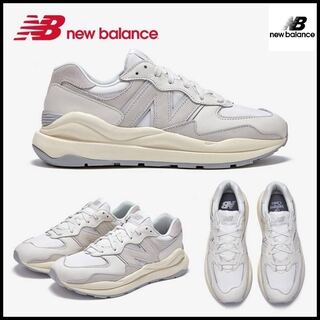 New Balance M5740 White 24cm ラスト一点 24cm