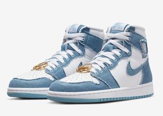 Nike WMNS Air Jordan 1 High OG "Denim" 27cm