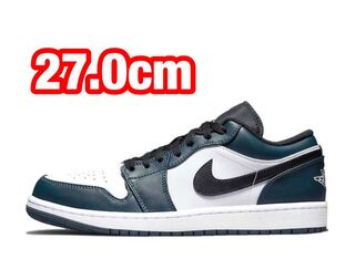 ナイキ エアジョーダン1 ロー "ダークティール 27cm