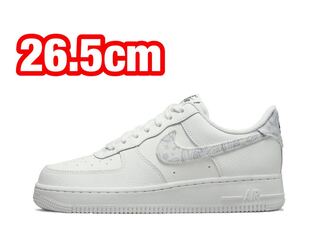 ナイキ ウィメンズ エアフォース 1 ロー '07 エッセンシャル "ホワイト ペイズリー" 26.5cm 26.5cm