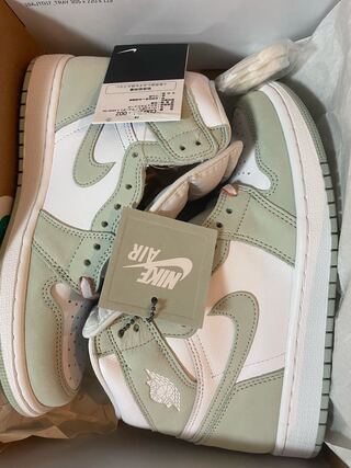 Nike Wmns Air Jordan 1 High OG "Seafoam" 25cm