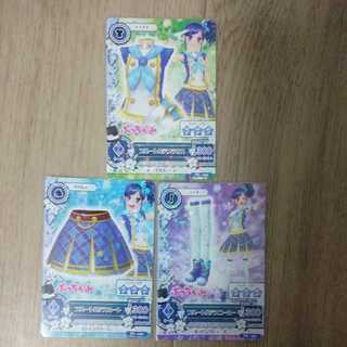 Aikatsu cards [set of 3