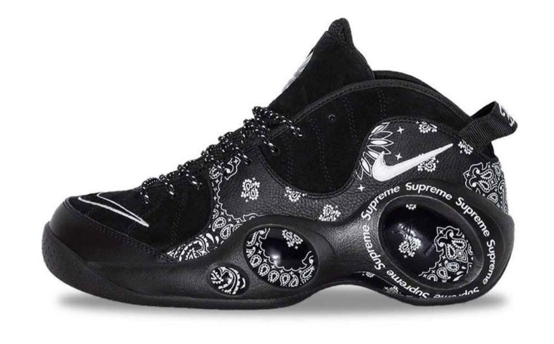 Supreme × Nike Air Zoom Flight 95 SP "Black/White" 25.5cm
