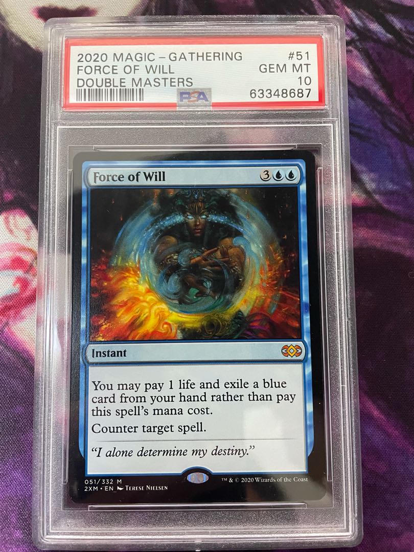 42%割引く日はお得♪ MTG 英語版 意志の力 foil エターナルマスターズ