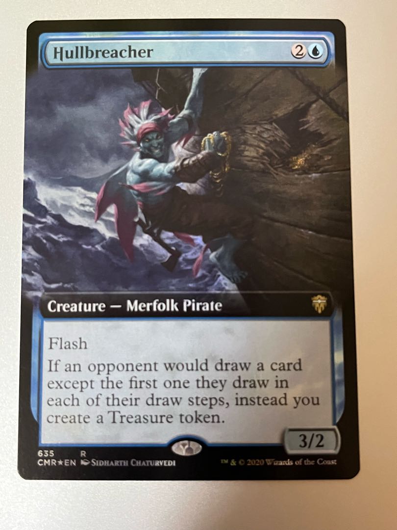 Extended foil Hullbreacher