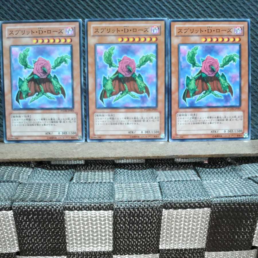 【ぽぽたん】遊戯王 9153 スプリット・D・ローズ 3枚 ノーマル