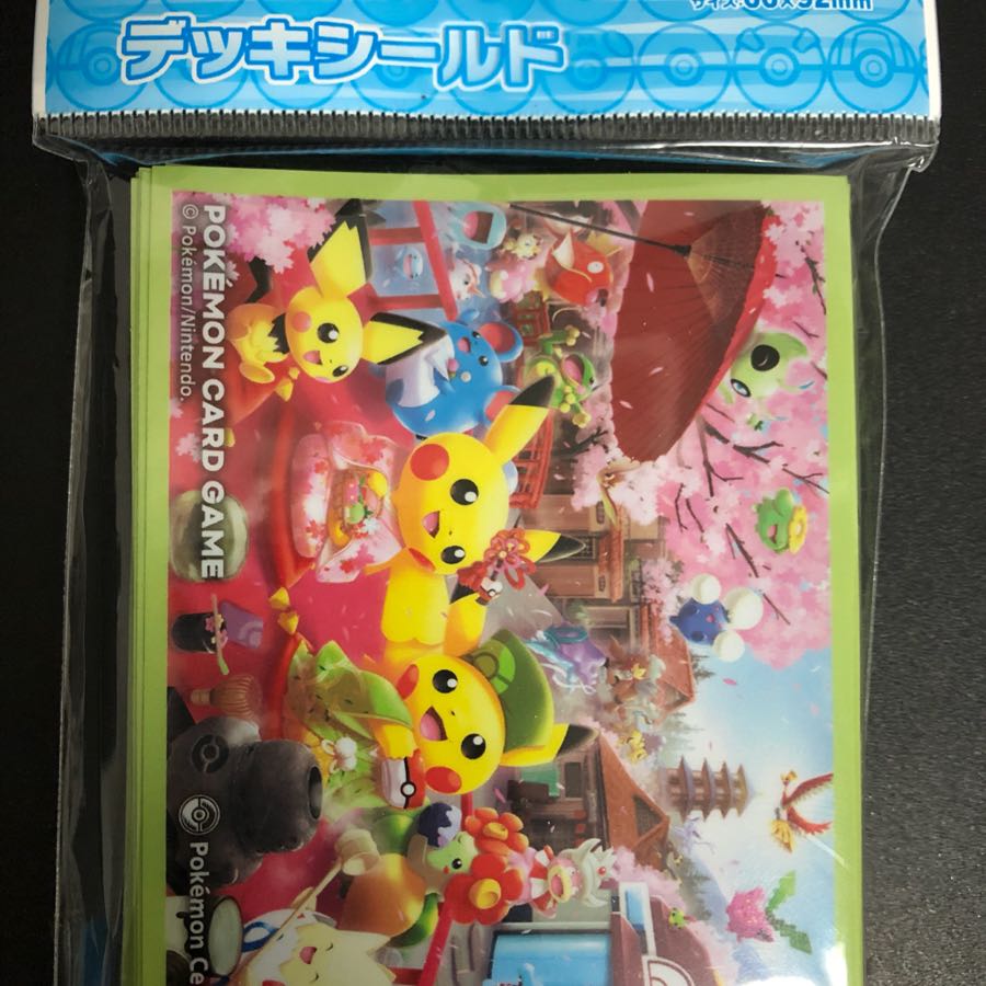 ポケモンカード  デッキシールド  はんなりお茶会ごっこ