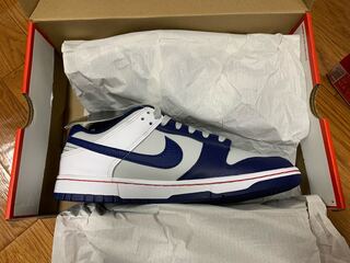 28cm NBA × ナイキ ダンク ロー EMB 75th アニバーサリー "ネッツ" 28cm